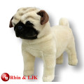 ICTI Audited Fábrica de pelúcia cachorro pug soft brinquedo